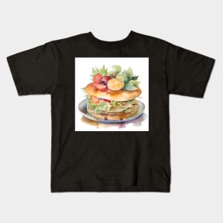 Be Kind to Food Servers Month Kids T-Shirt